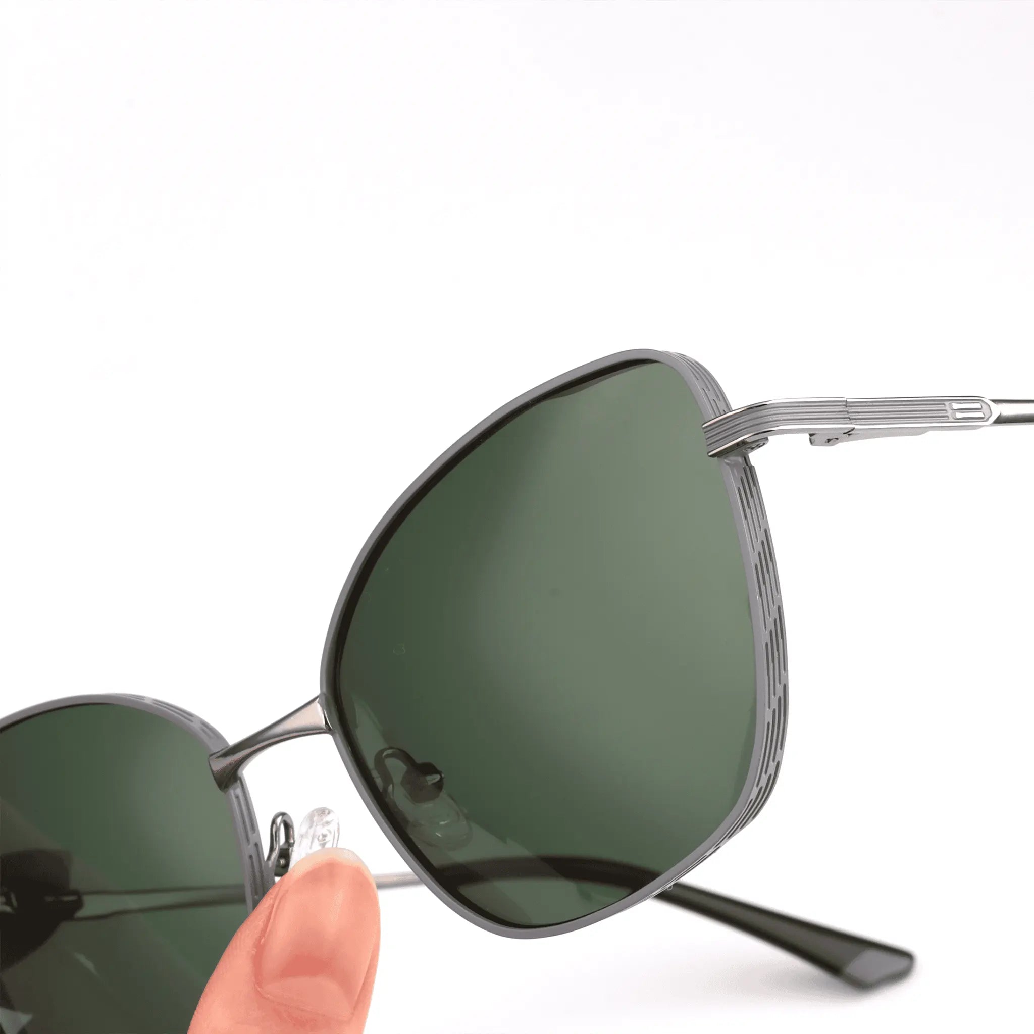 Gafas rectangulares de metal JC-84371 Fabricante - Joyiris