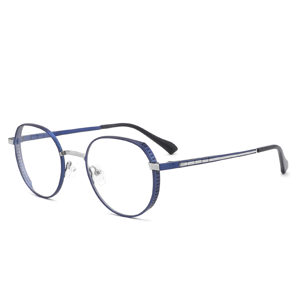 Fabricante de gafas redondas de titanio JC-86016 - Joyiris
