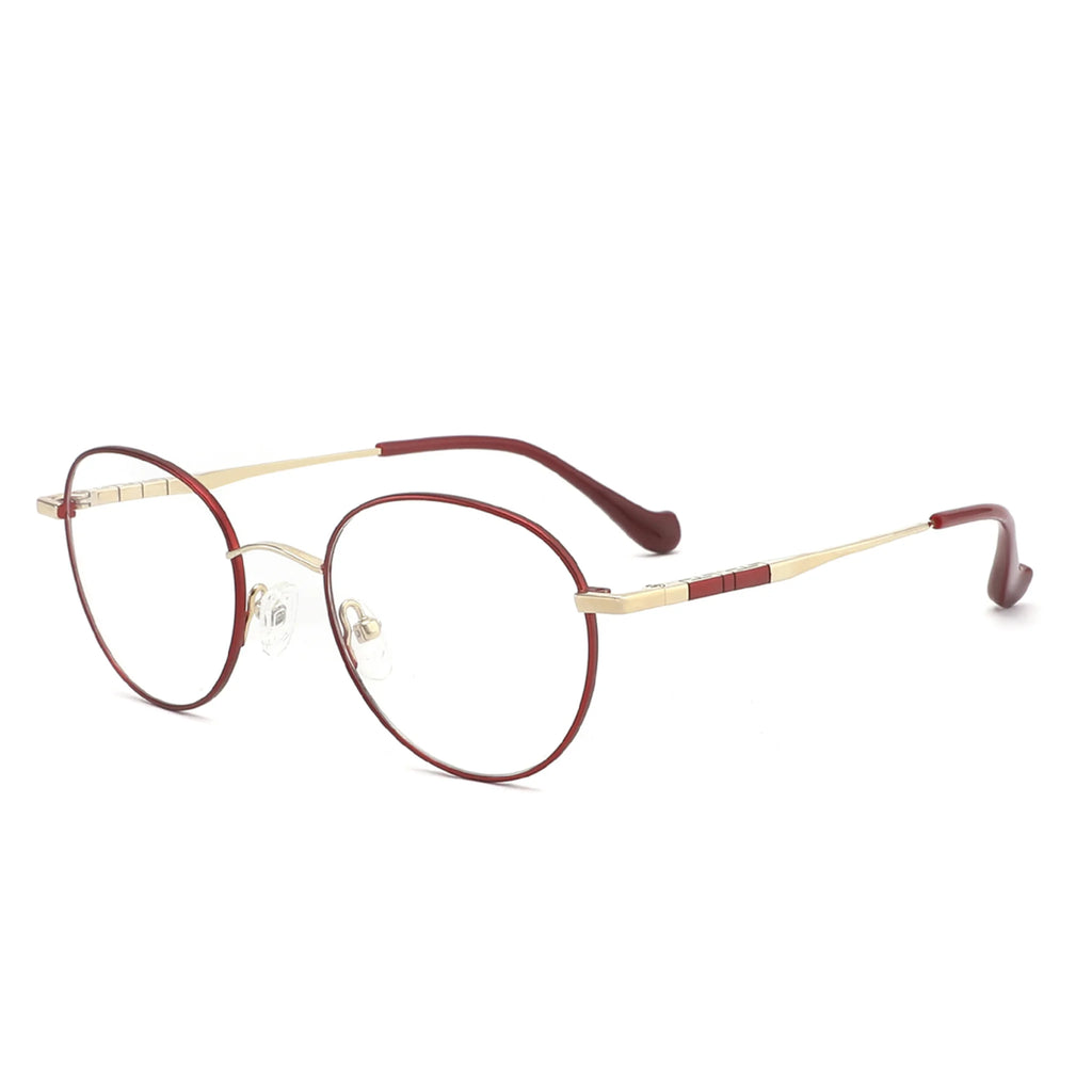 Fabricante de gafas redondas de titanio JC-86023 - Joyiris