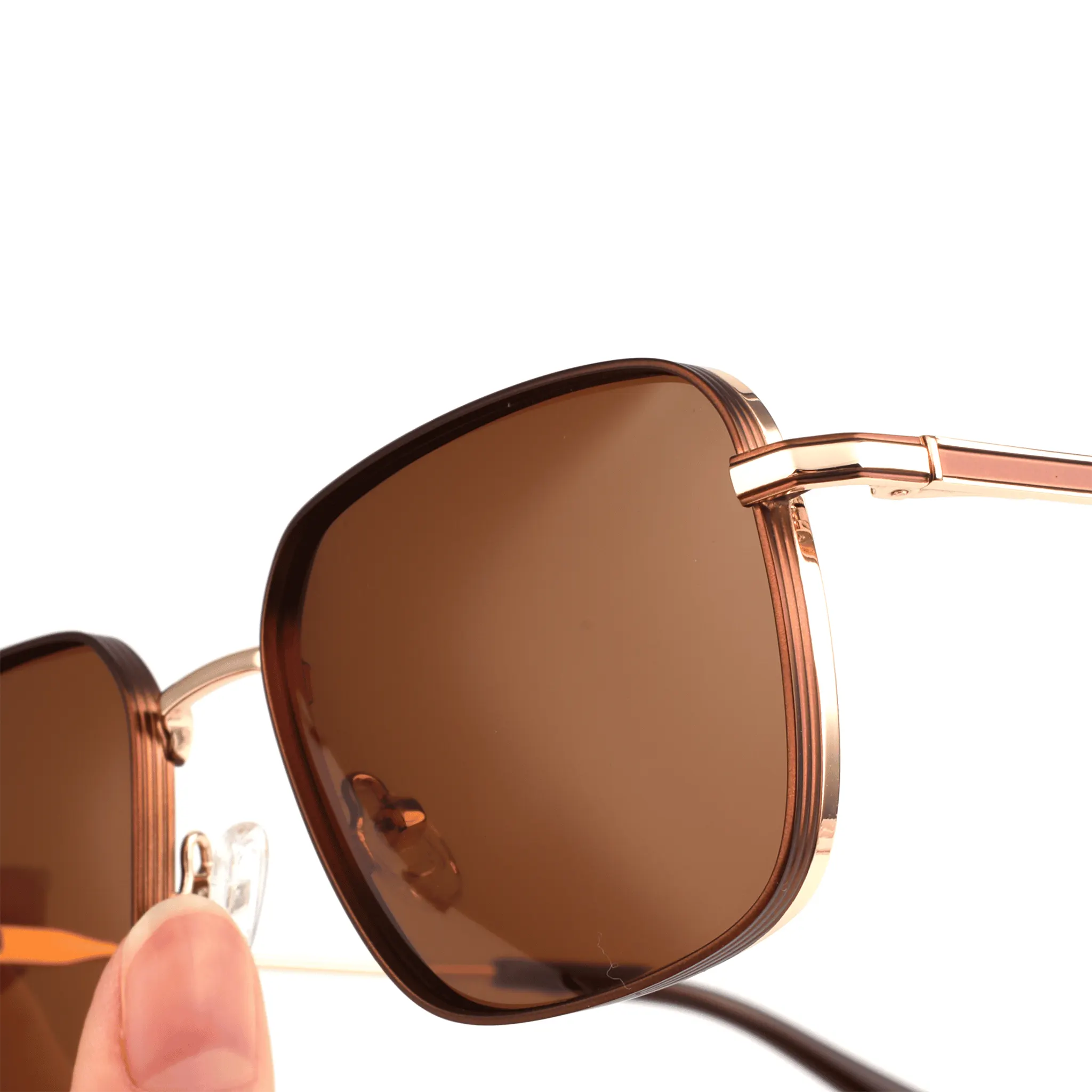 Gafas rectangulares de metal JC-86241 Fabricante - Joyiris