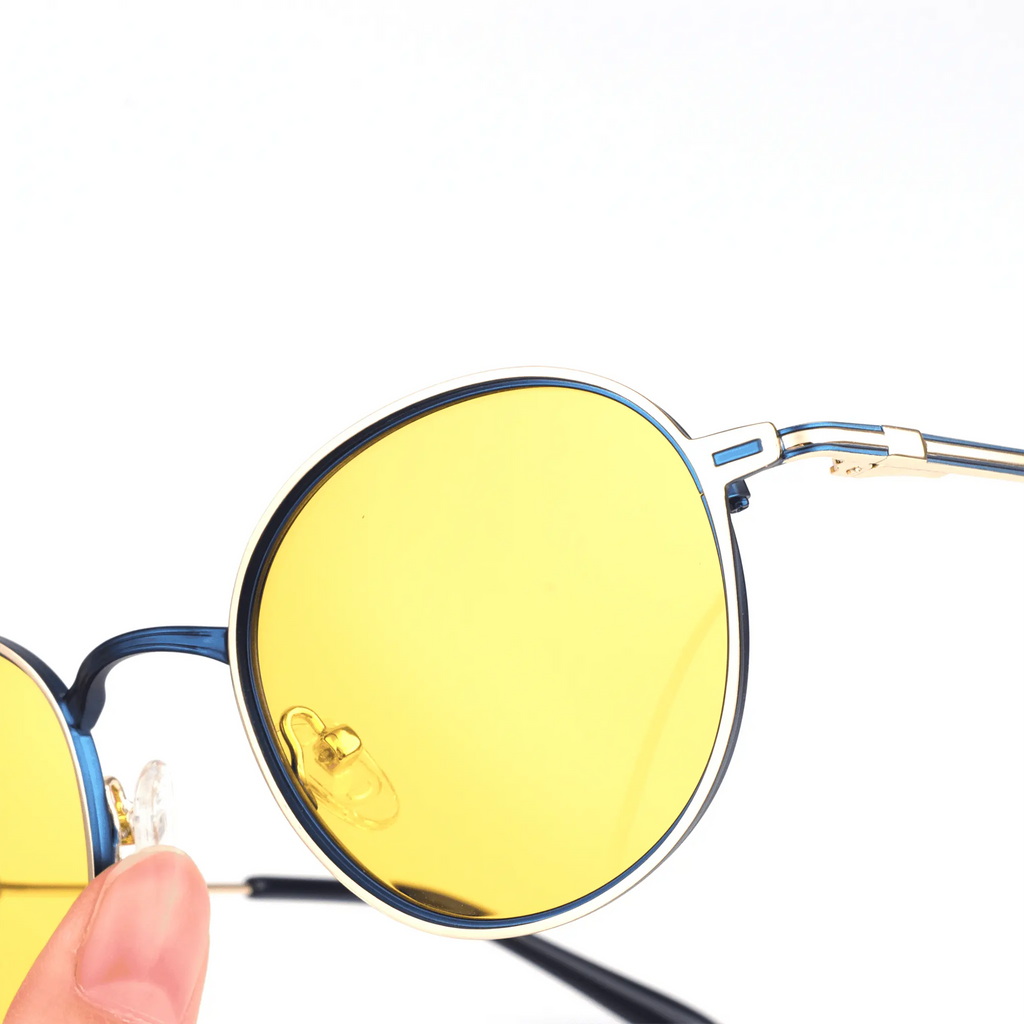 Fabricante de gafas redondas de metal JC-86631 - Joyiris