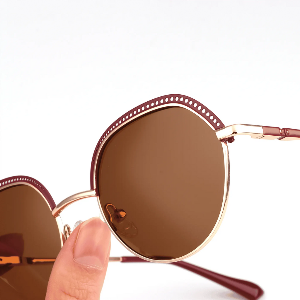 Fabricante de gafas redondas de metal JC-86651 - Joyiris