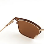 Gafas rectangulares de metal JC-86671 Fabricante - Joyiris