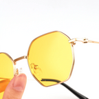 Gafas geométricas de metal JC-87151 - Joyiris