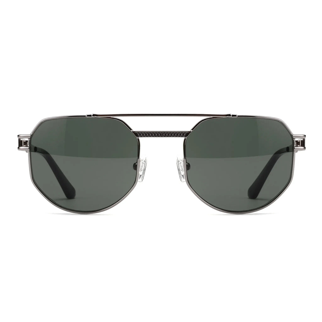 Fabricante de gafas geométricas de metal JR-4532S - Joyiris