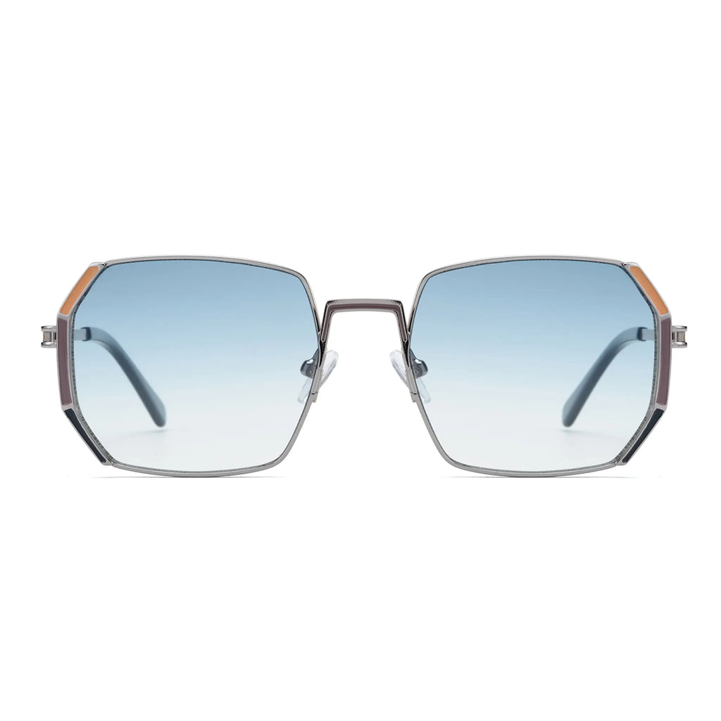 Fabricante de gafas geométricas de metal JR-4570S - Joyiris