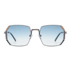 Fabricante de gafas geométricas de metal JR-4570S - Joyiris
