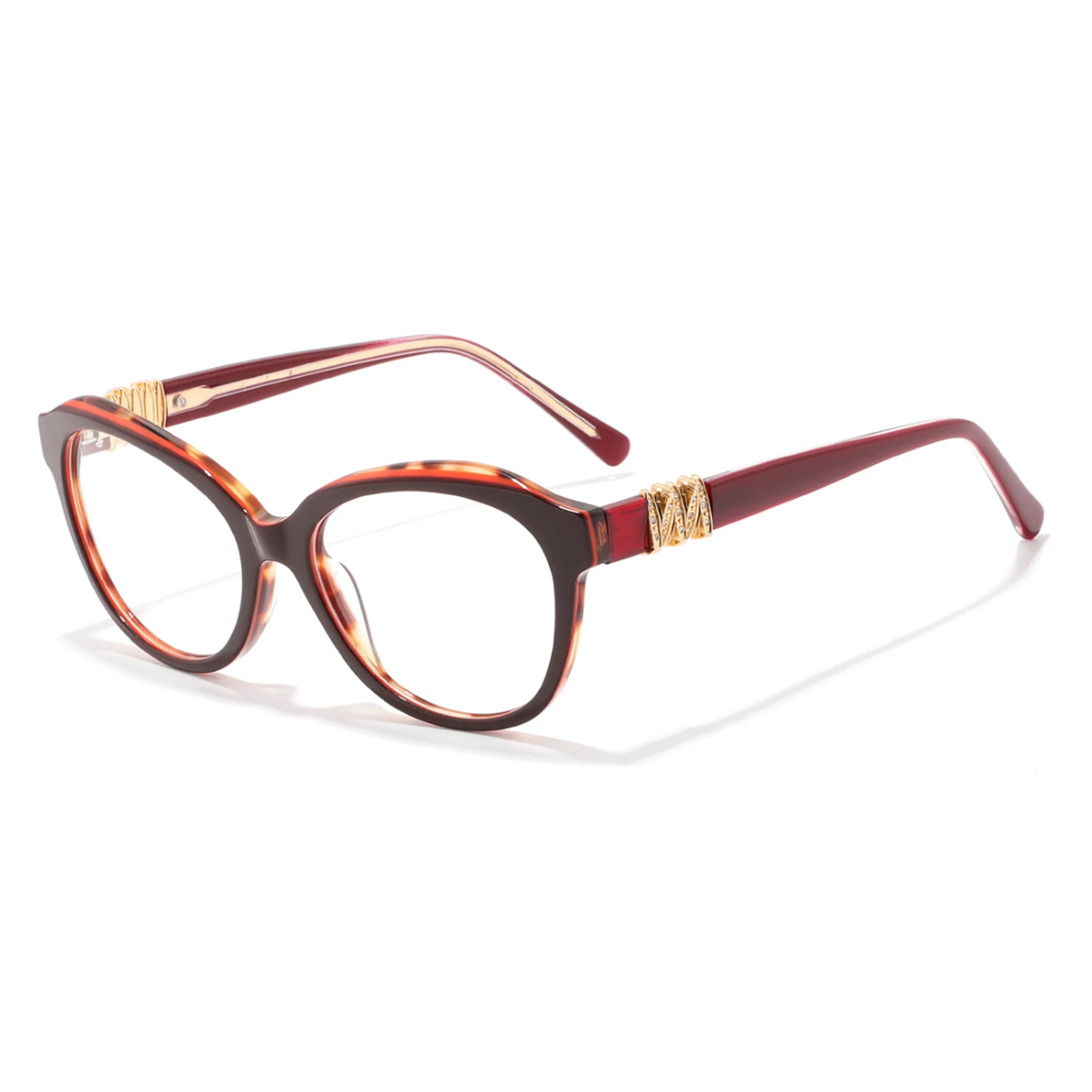 Montura óptica ovalada de acetato JT-21007 - Joyiris Eyewear
