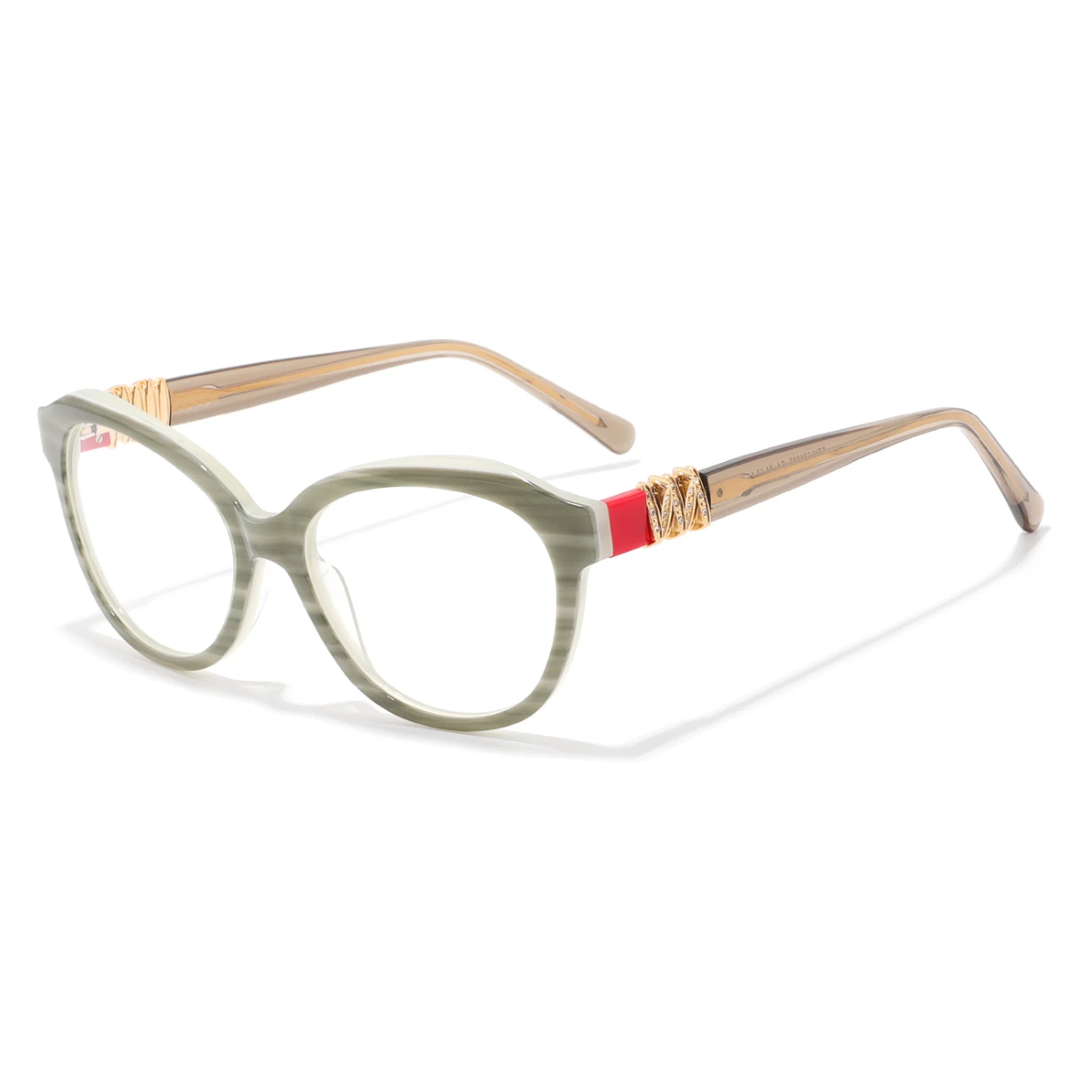 Montura óptica ovalada de acetato JT-21007 - Joyiris Eyewear