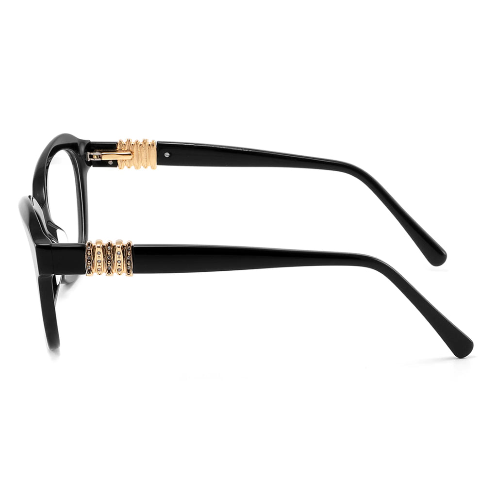 Montura óptica ovalada de acetato JT-21007 - Joyiris Eyewear