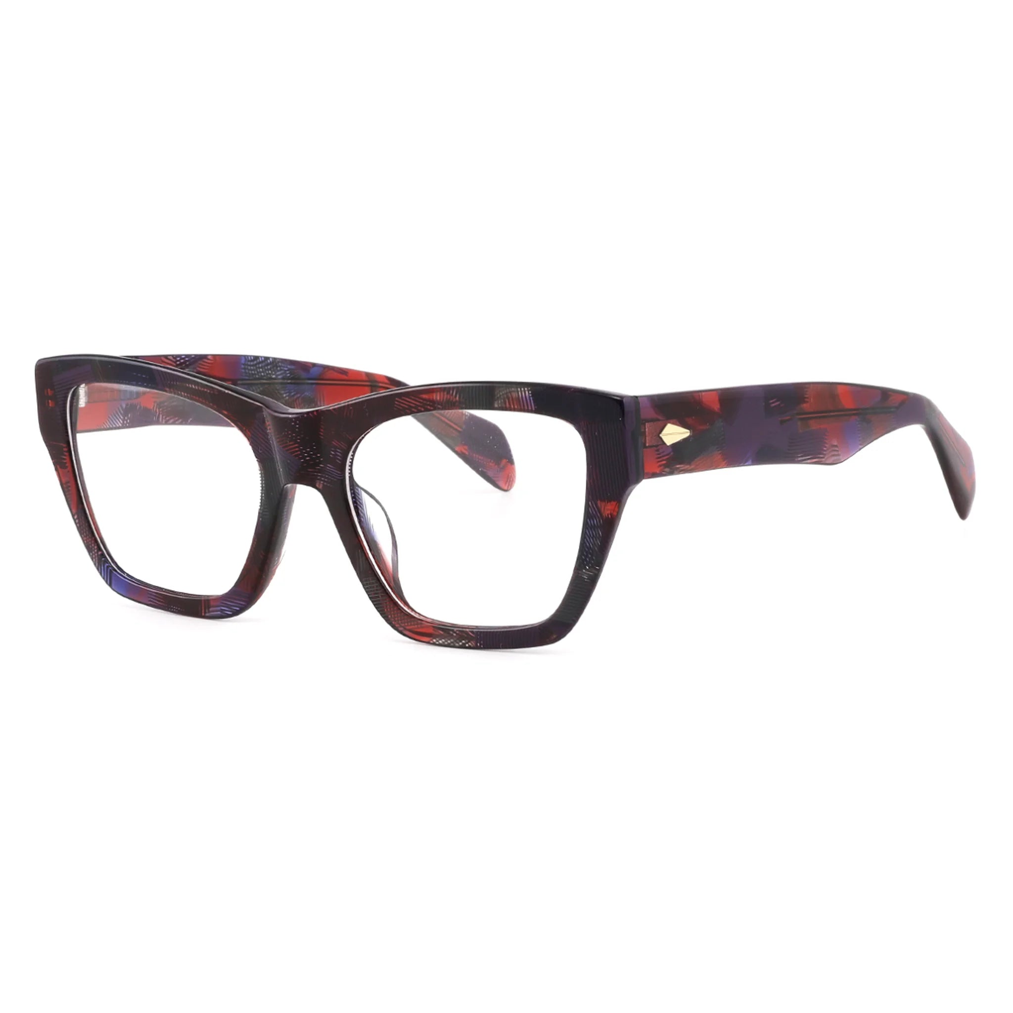 Monturas ópticas geométricas de acetato JT-GL6618 - Joyiris Eyewear
