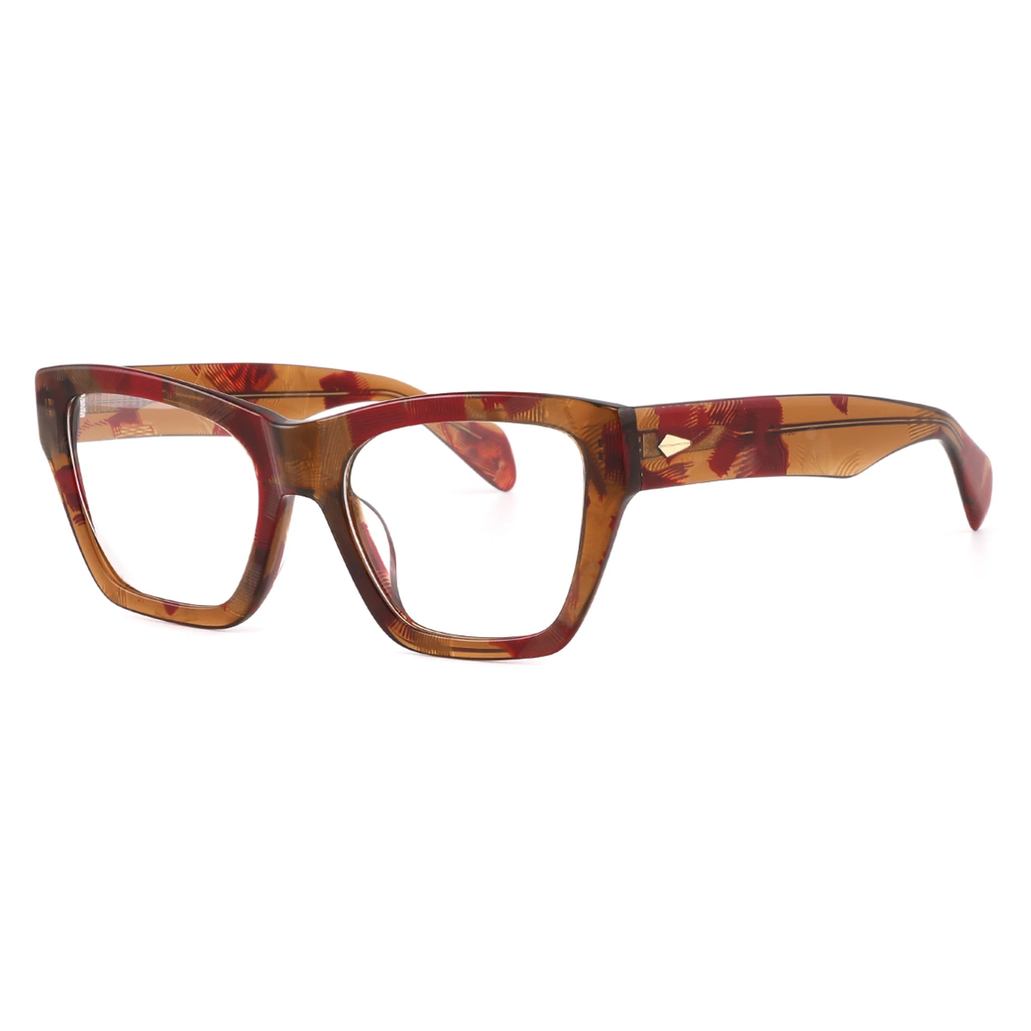 Monturas ópticas geométricas de acetato JT-GL6618 - Joyiris Eyewear
