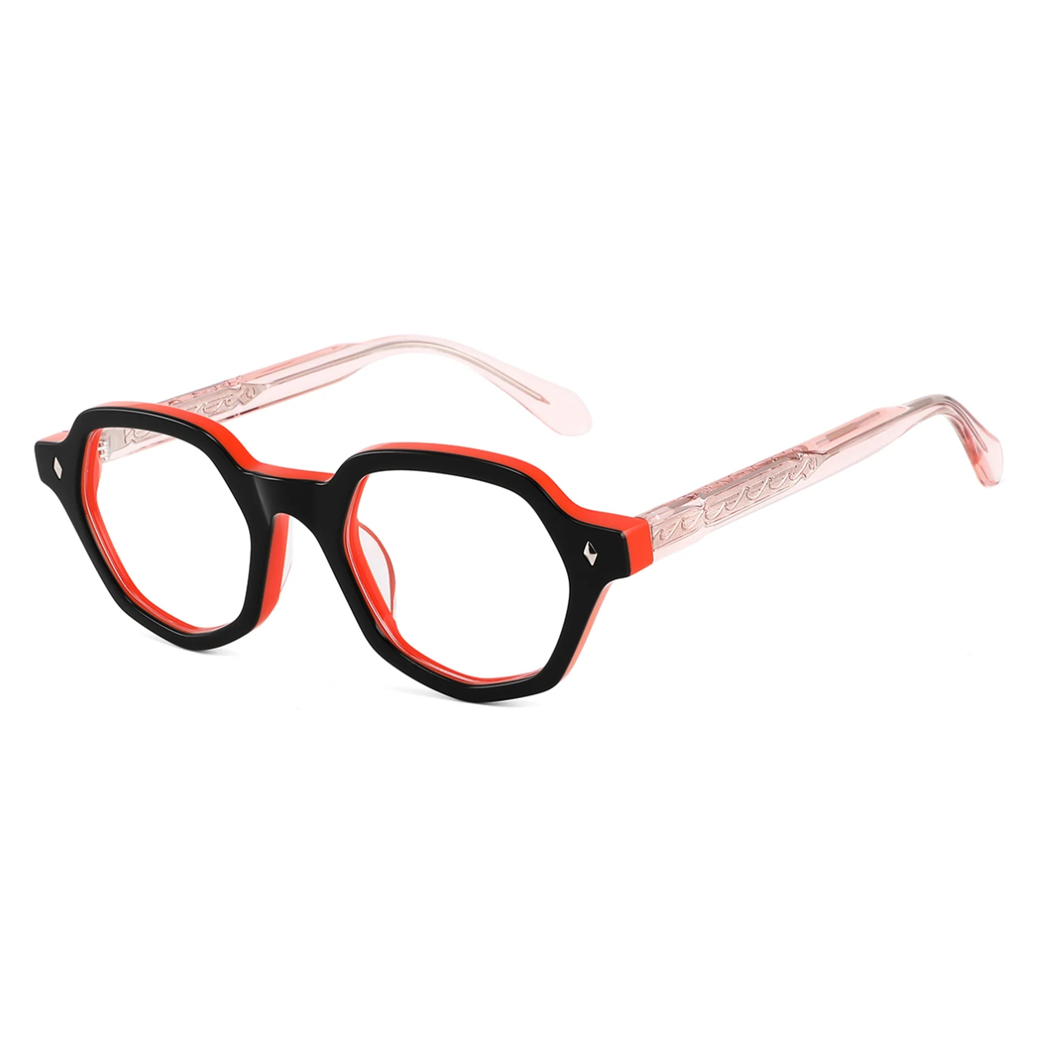 Monturas ópticas geométricas de acetato JT-GL6630 - Joyiris Eyewear