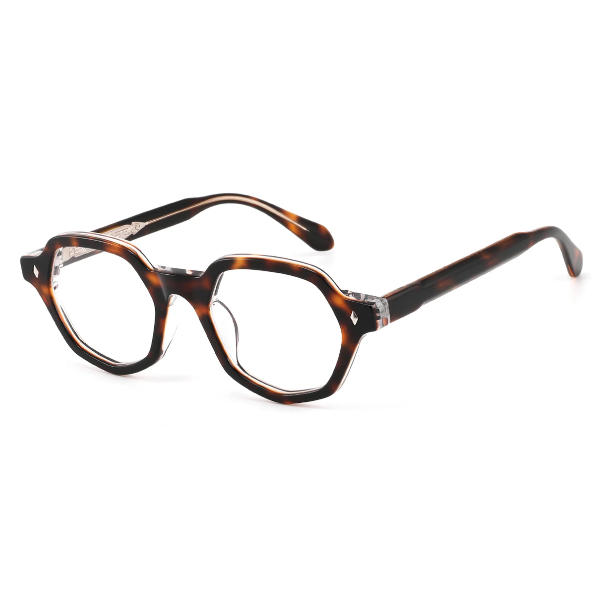 Monturas ópticas geométricas de acetato JT-GL6630 - Joyiris Eyewear