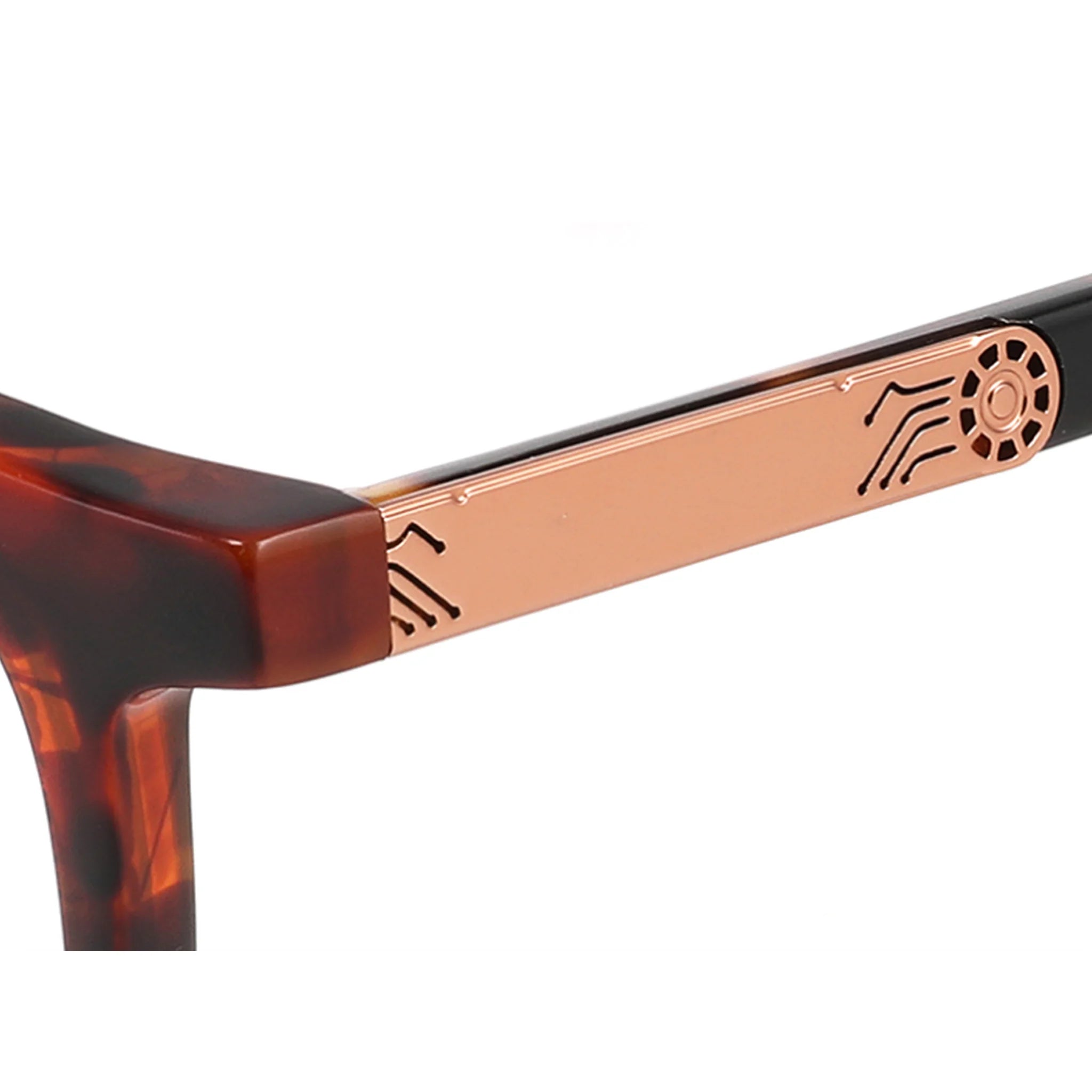 Montura óptica cuadrada de acetato JT-GL6650 - Joyiris Eyewear