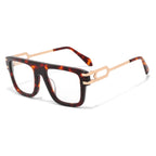 Montura óptica cuadrada de acetato y metal JT-GL6674 - Joyiris Eyewear