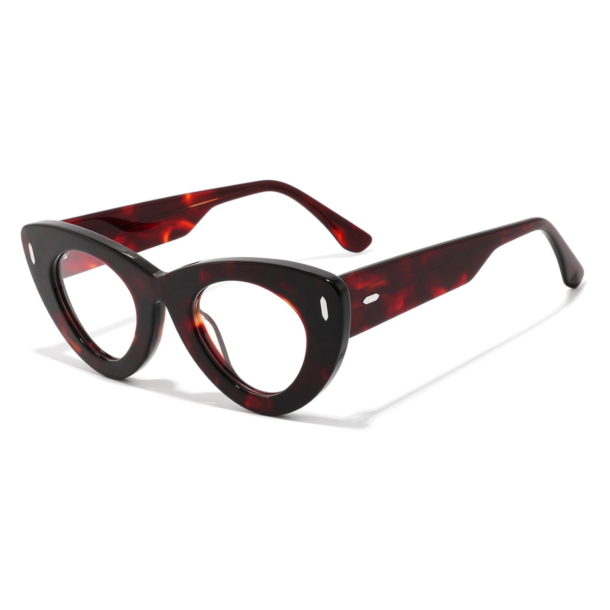 Montura óptica de acetato con forma de ojo de gato JT-GL6676 - Joyiris Eyewear