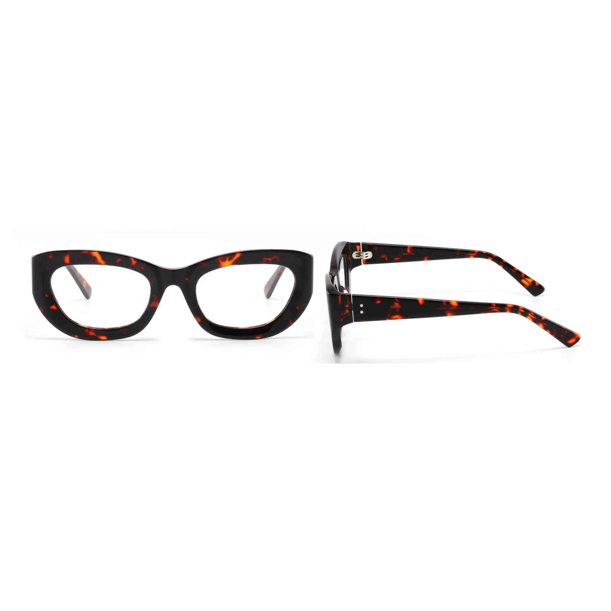 Montura óptica de acetato con forma de ojo de gato JT-GL6701 - Joyiris Eyewear