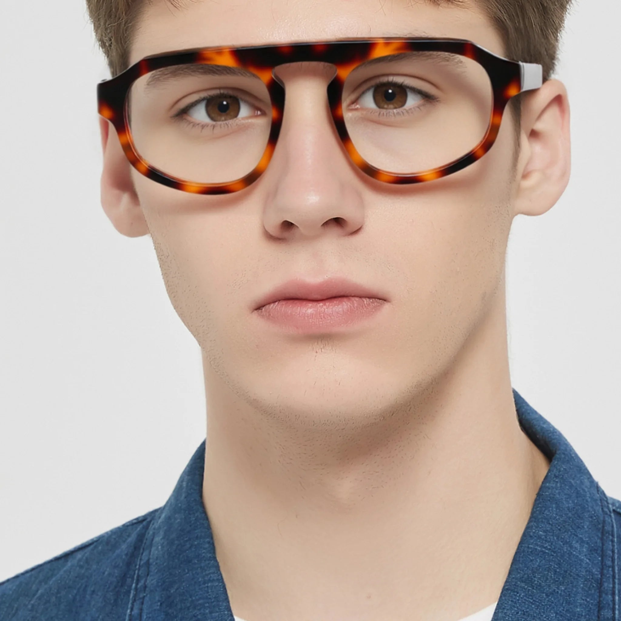Montura óptica ovalada de acetato JT-GL6728 - Joyiris Eyewear