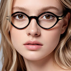 Montura óptica ovalada de acetato JT-GL6731 - Joyiris Eyewear