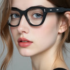Montura óptica de acetato con forma de ojo de gato JT-GL6732 - Joyiris Eyewear