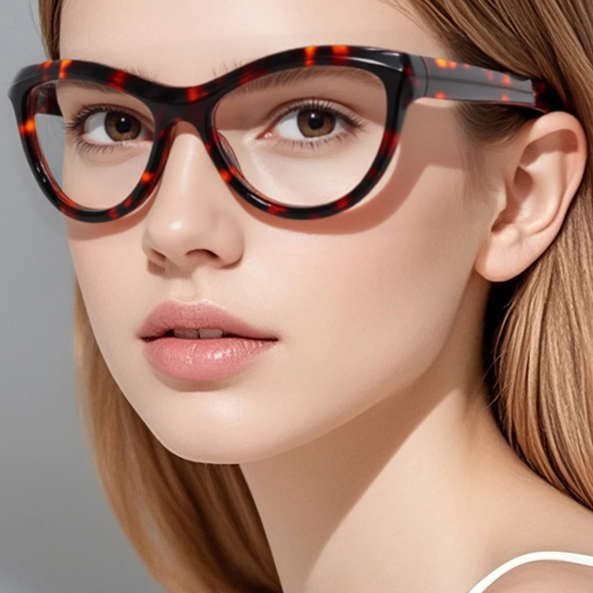 Montura óptica de acetato con forma de ojo de gato JT-GL6735 - Joyiris Eyewear