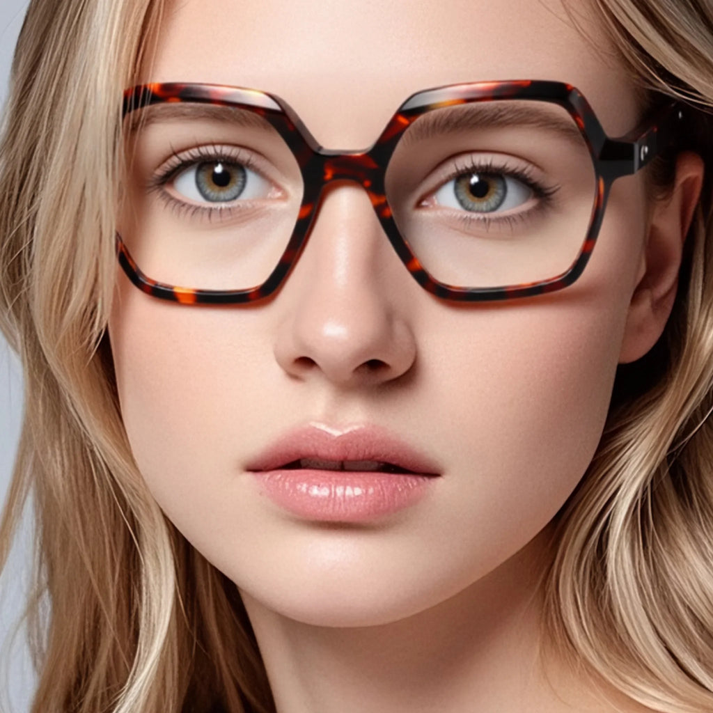 Monturas ópticas geométricas de acetato JT-GL6736 - Joyiris Eyewear