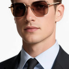 Gafas de sol geométricas de metal JT-GL8623 - Joyiris Eyewear