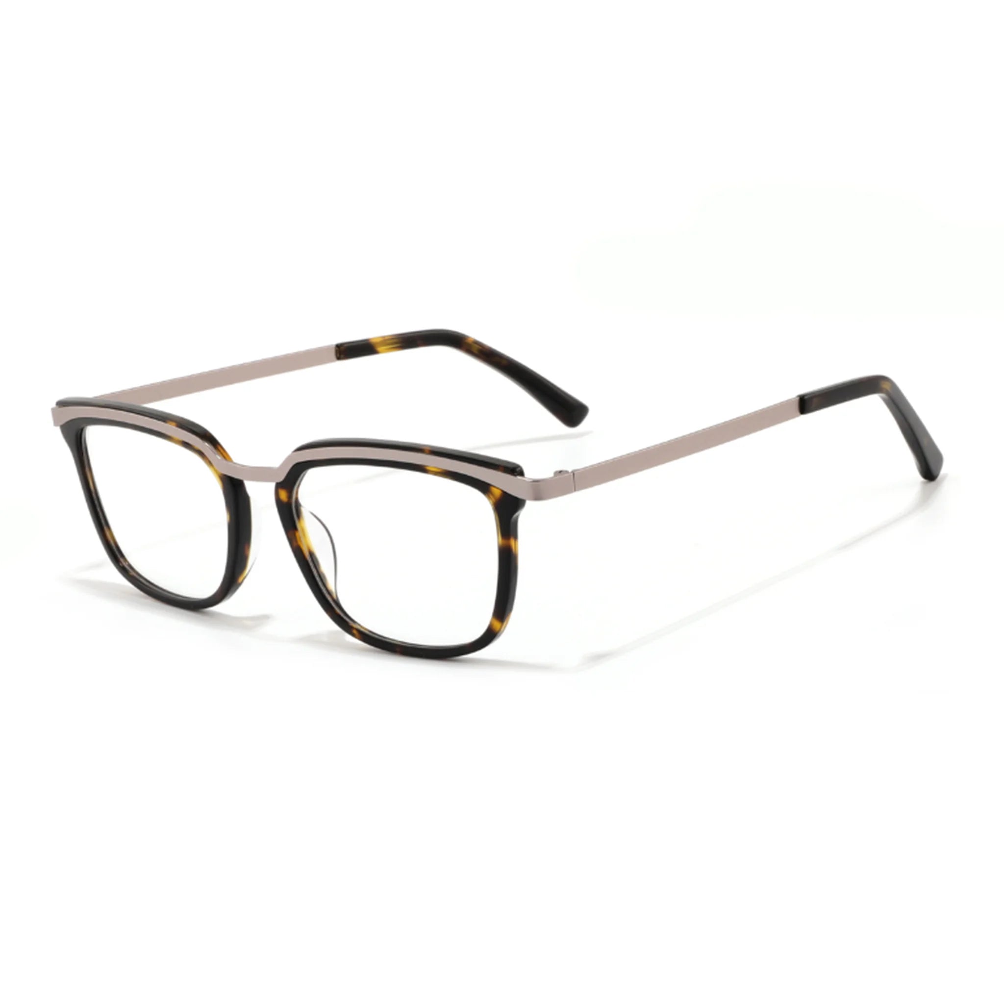 Montura óptica cuadrada de acetato y metal JT-GL8628 - Joyiris Eyewear