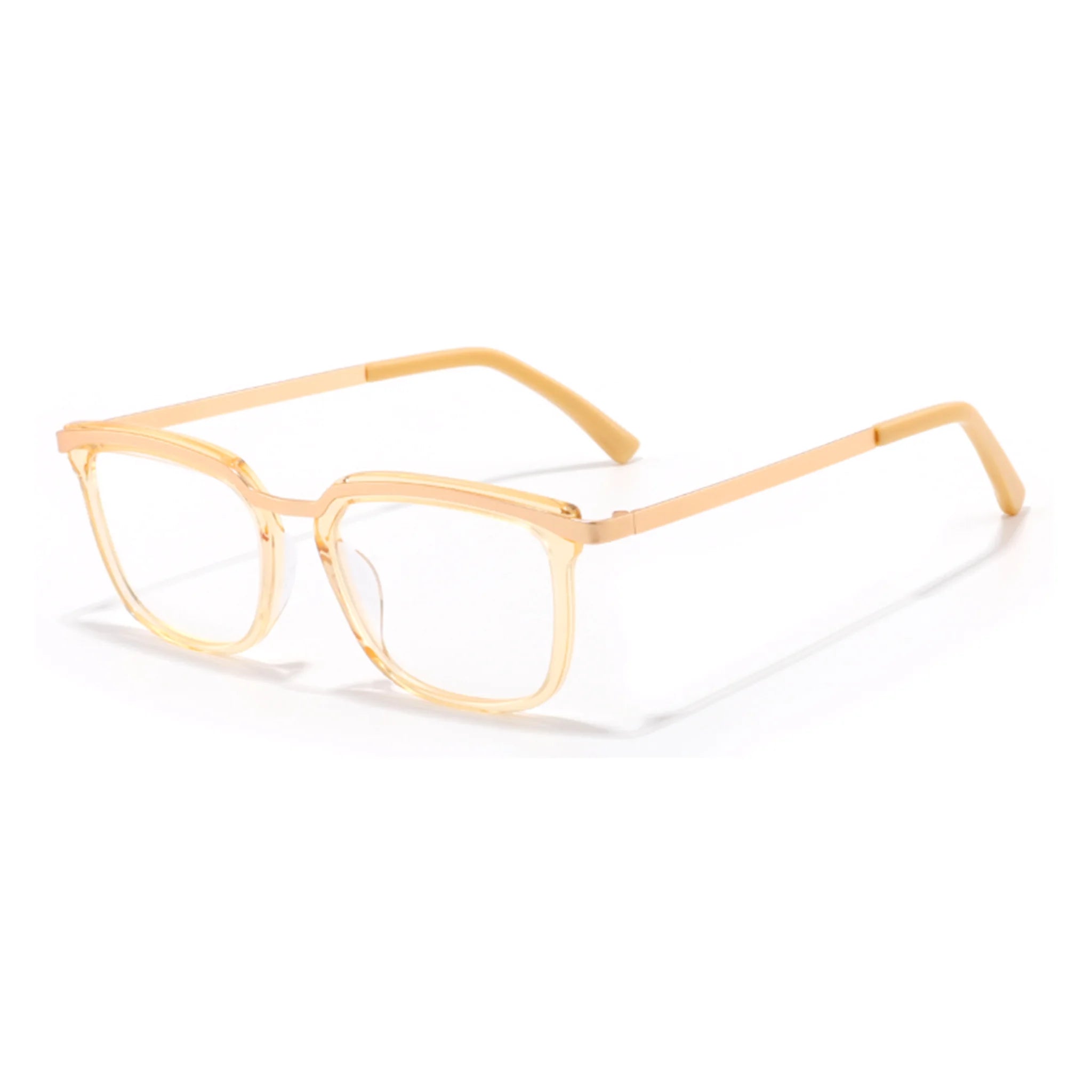 Montura óptica cuadrada de acetato y metal JT-GL8628 - Joyiris Eyewear
