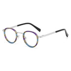 Monturas ópticas redondas de acetato y metal JT-GL8835 - Joyiris Eyewear