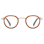 Monturas ópticas redondas de acetato y metal JT-GL8835 - Joyiris Eyewear