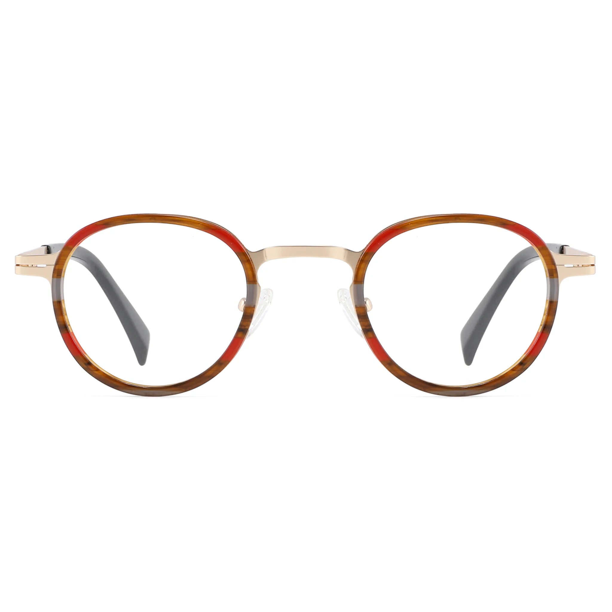 Monturas ópticas redondas de acetato y metal JT-GL8835 - Joyiris Eyewear