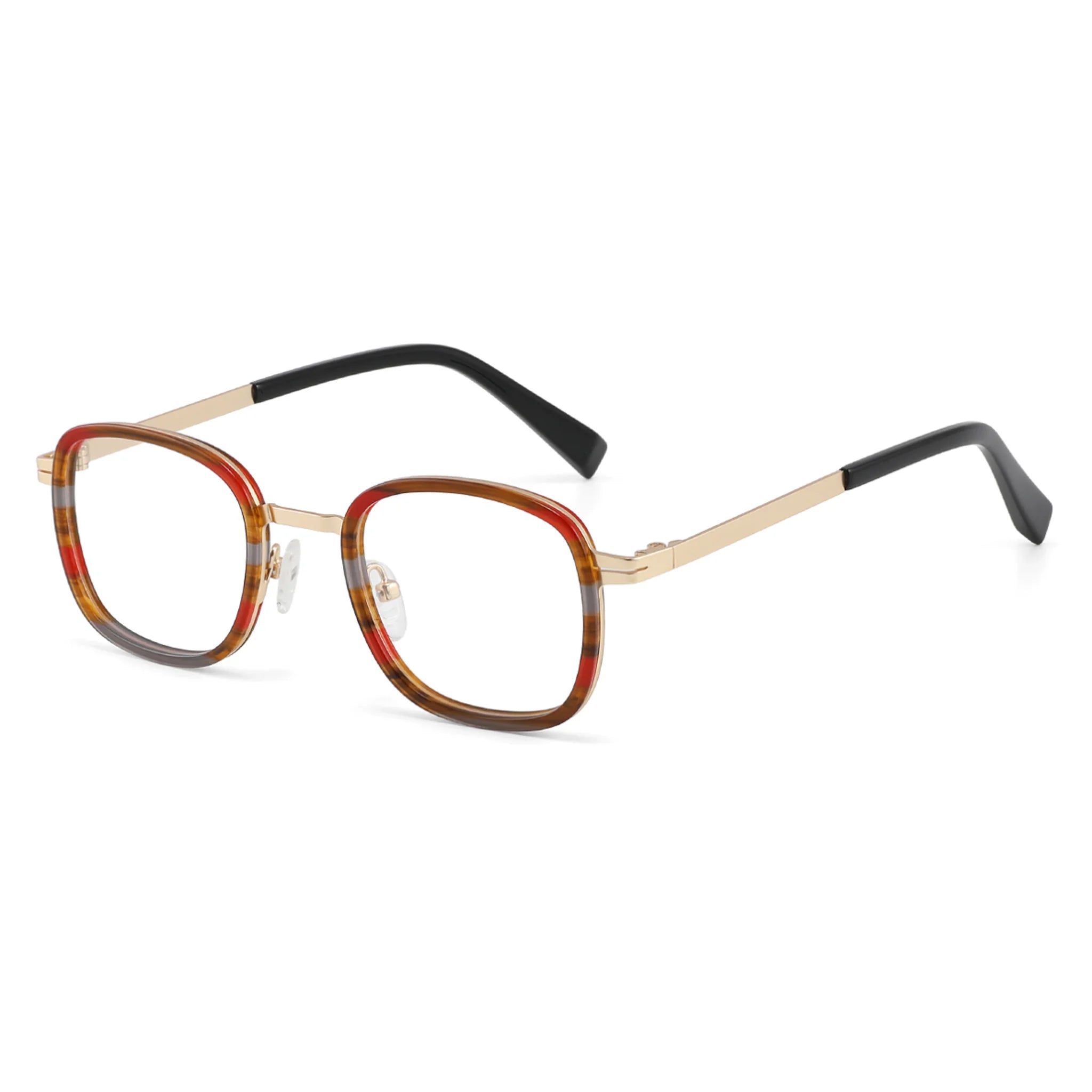 Montura óptica cuadrada de acetato y metal JT-GL8838 - Joyiris Eyewear