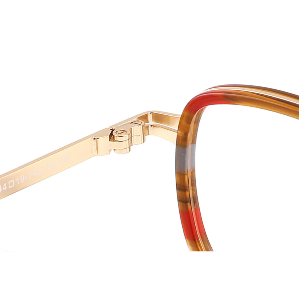 Montura óptica cuadrada de acetato y metal JT-GL8838 - Joyiris Eyewear