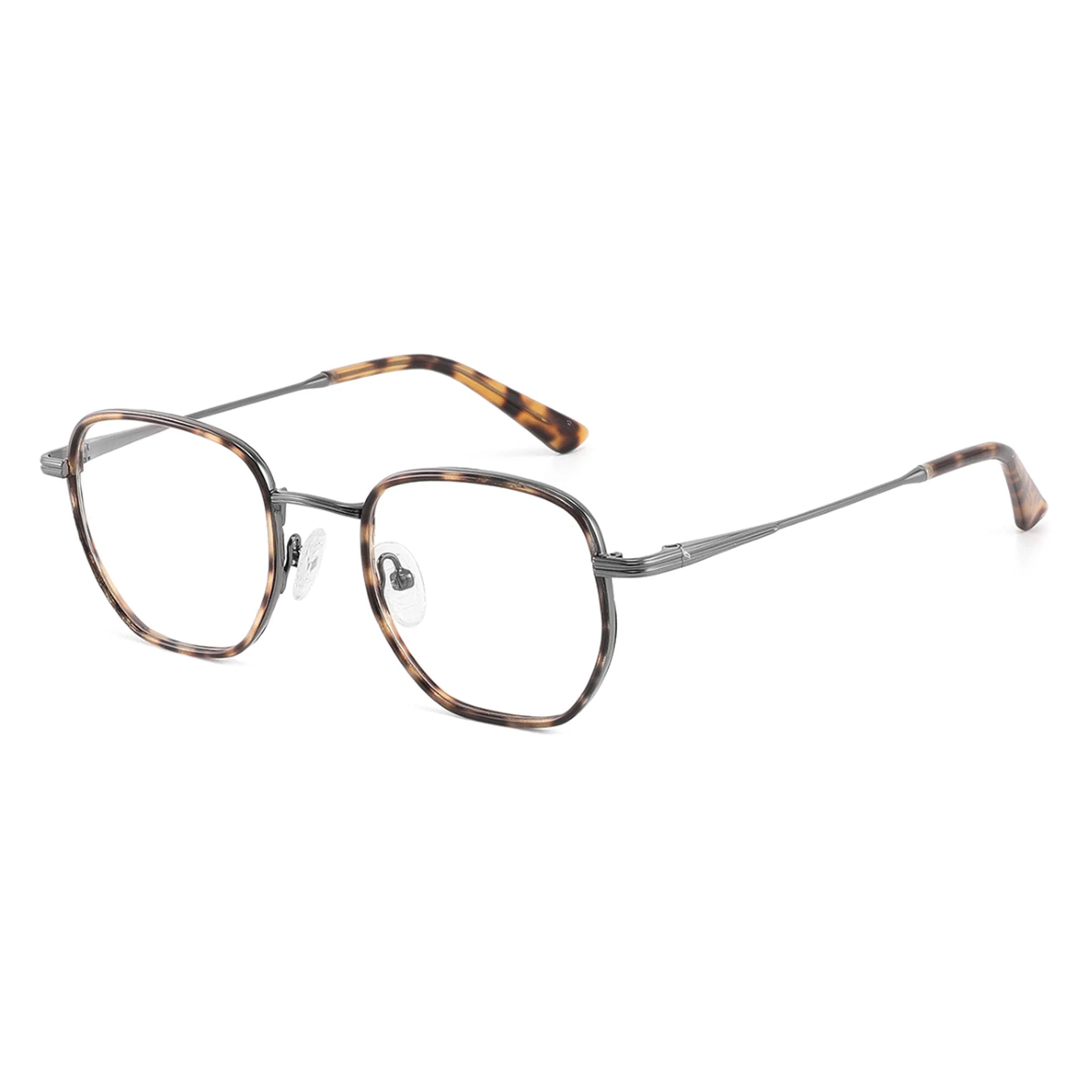 Monturas ópticas geométricas de acetato y metal JT-GL8966 - Joyiris Eyewear