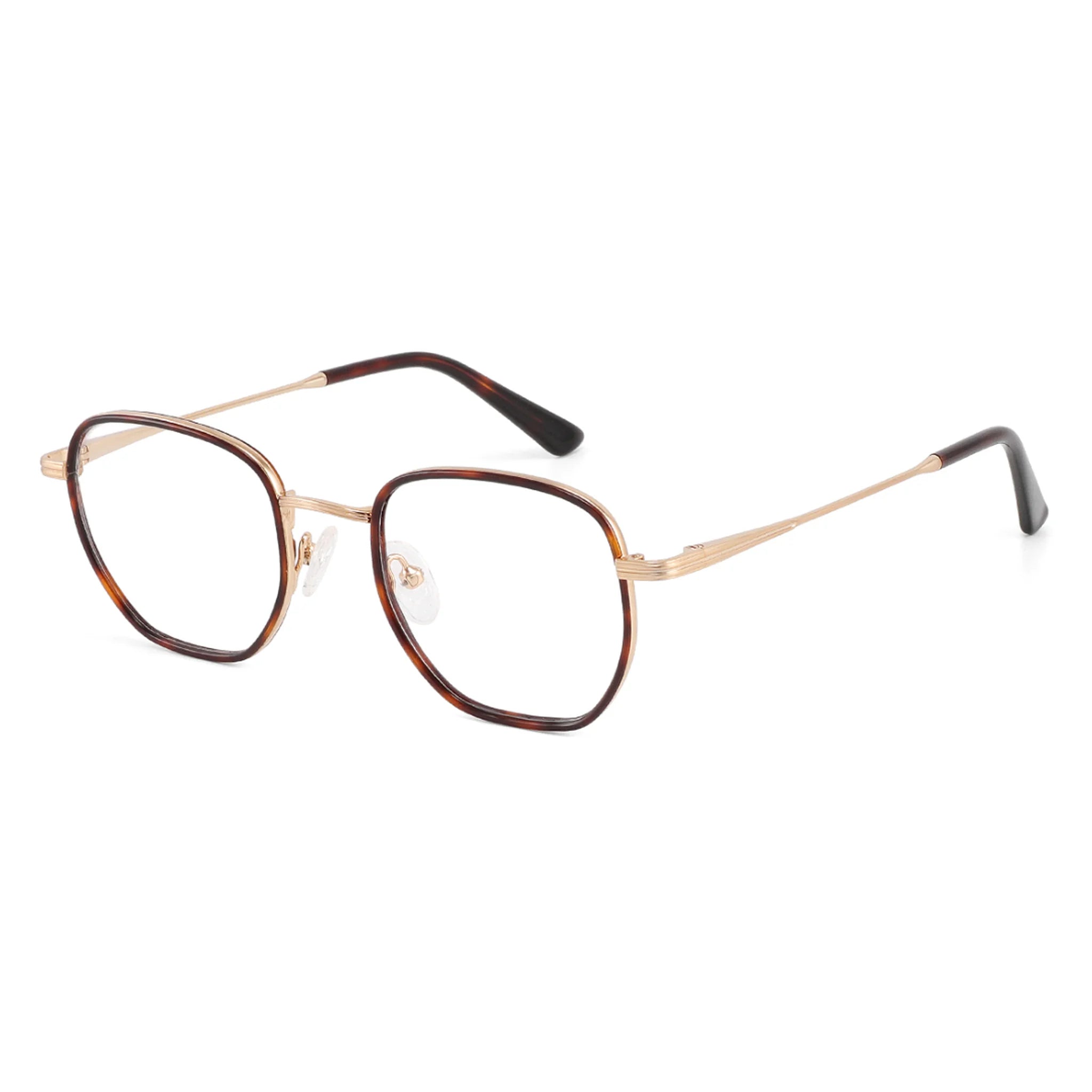 Monturas ópticas geométricas de acetato y metal JT-GL8966 - Joyiris Eyewear
