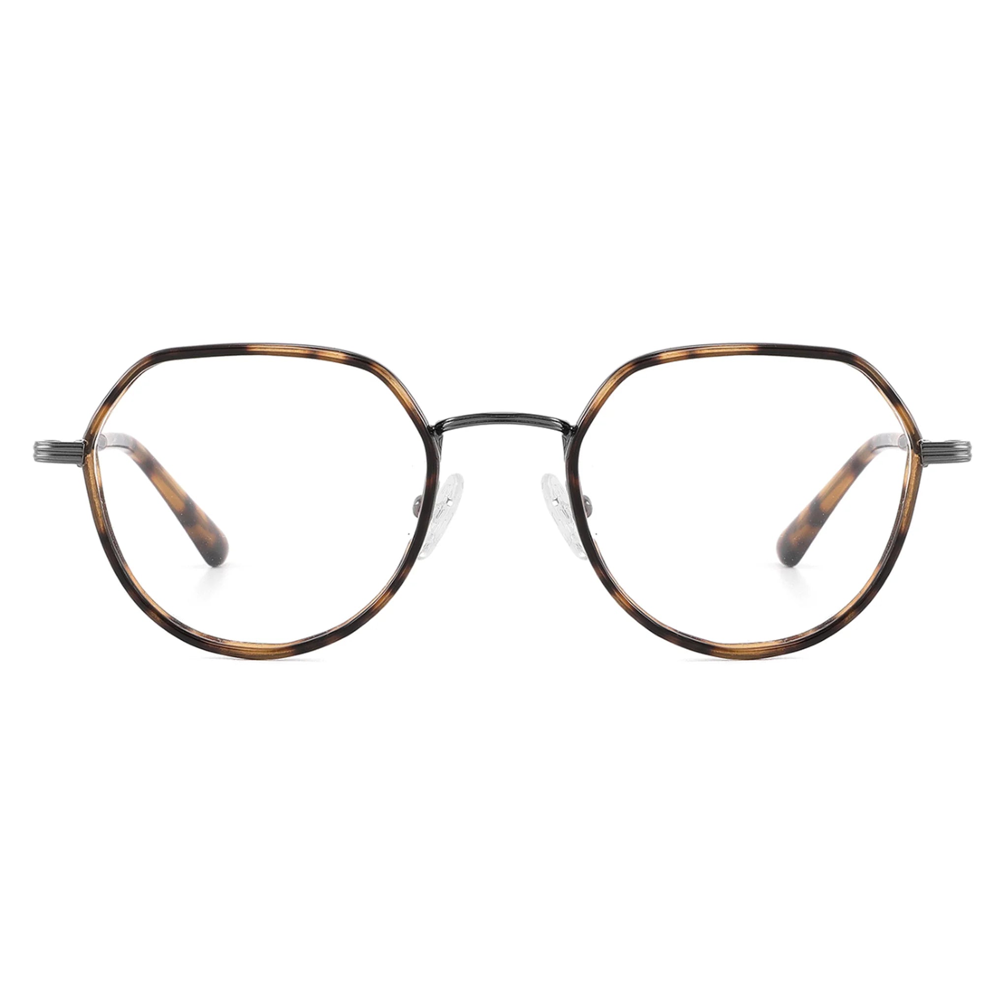 Montura óptica ovalada de acetato y metal JT-GL8967 - Joyiris Eyewear