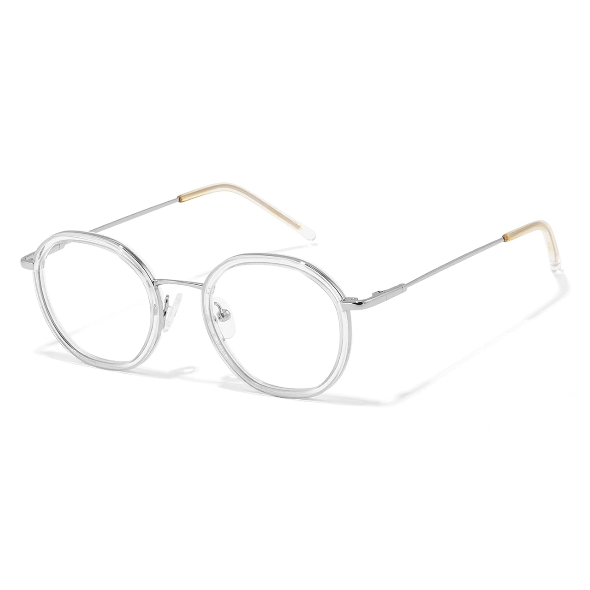Monturas ópticas redondas de acetato y metal JT-GL8988 - Joyiris Eyewear