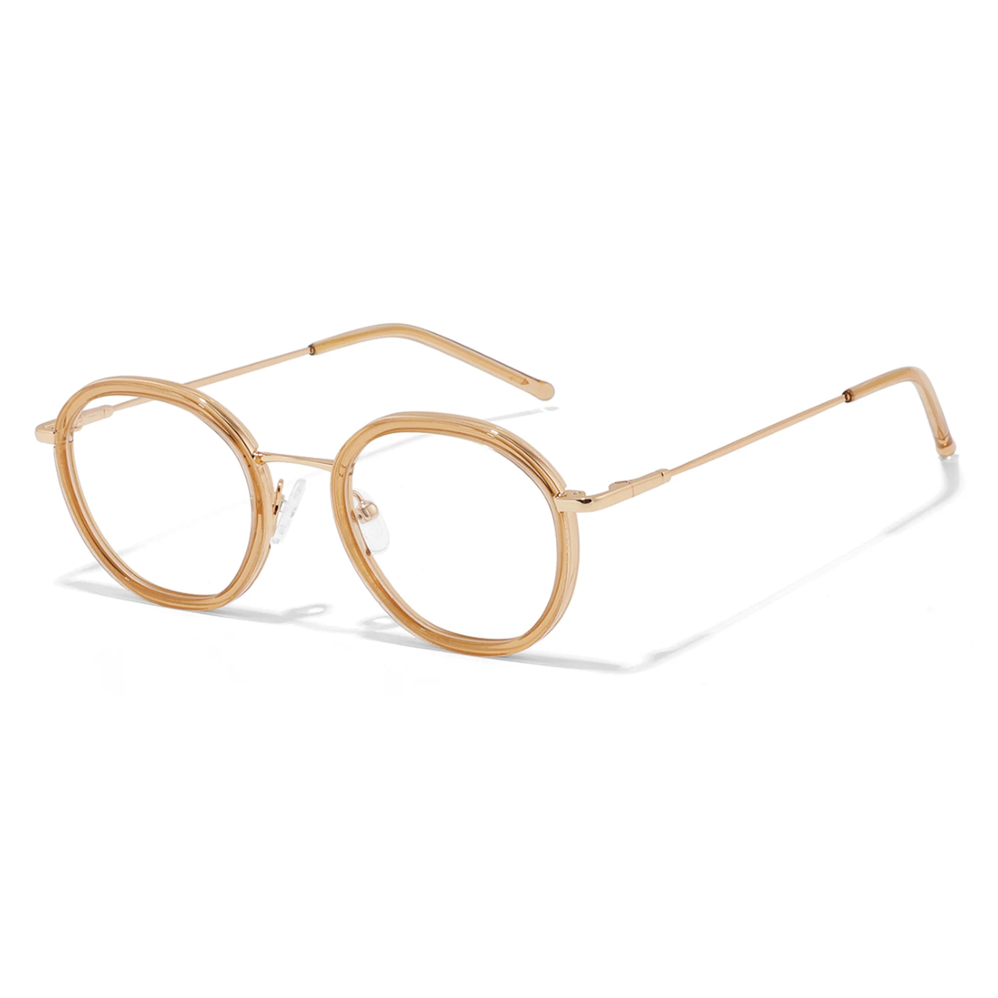 Monturas ópticas redondas de acetato y metal JT-GL8988 - Joyiris Eyewear
