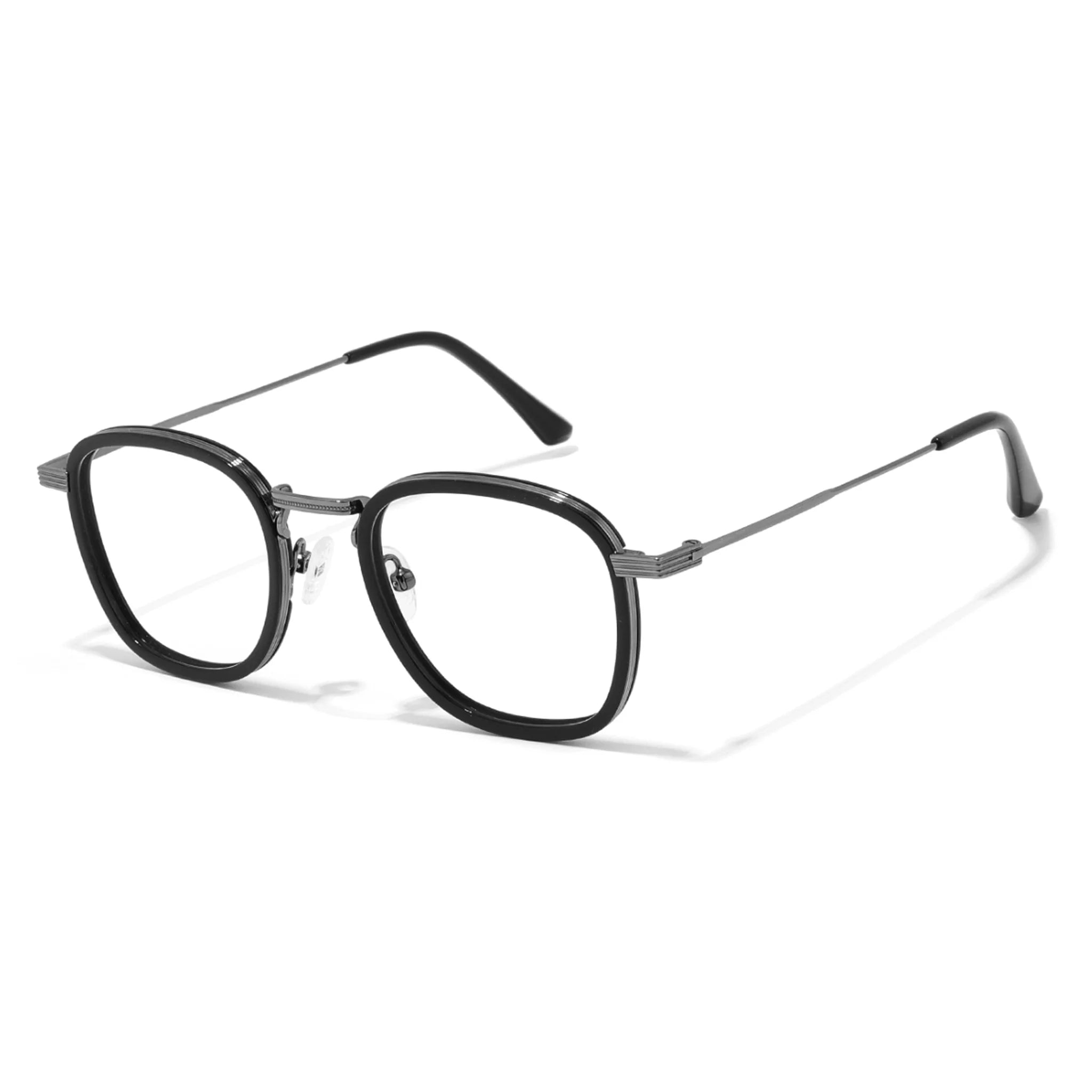 Montura óptica cuadrada de acetato y metal JT-GL8989 - Joyiris Eyewear