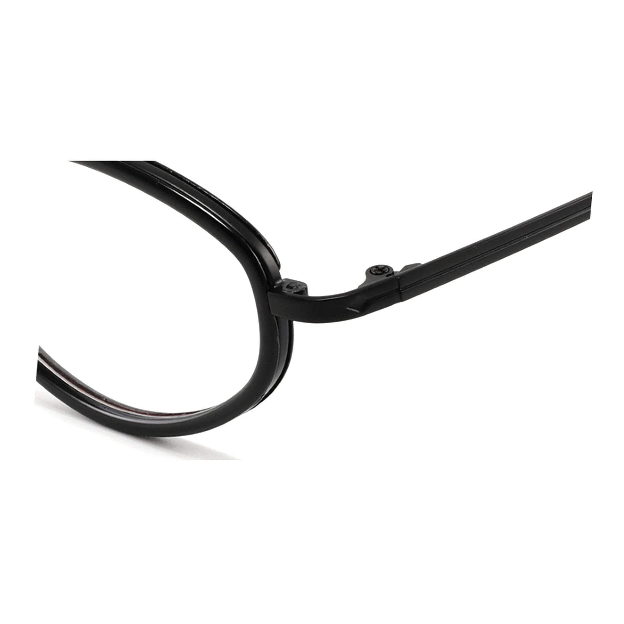 Montura óptica ovalada de acetato y metal JT-GL9049 - Joyiris Eyewear