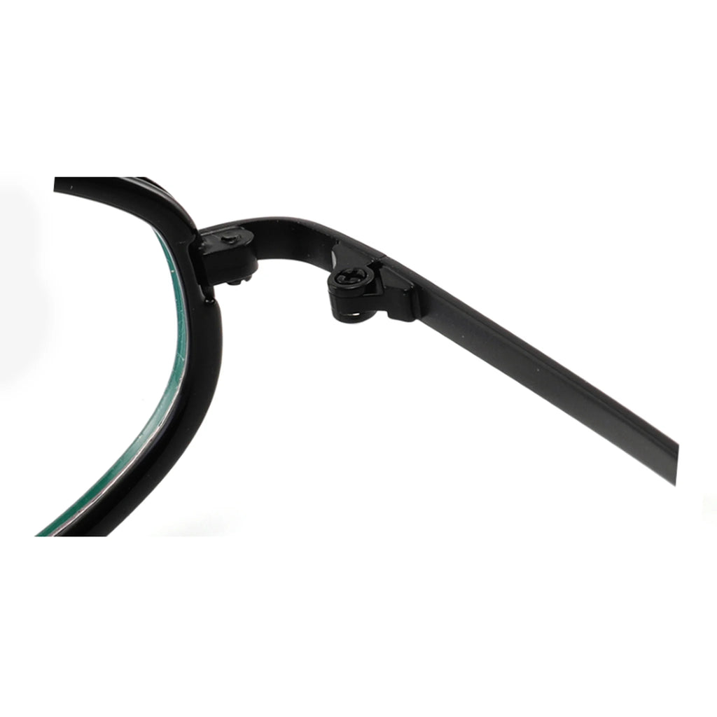 Montura óptica ovalada de acetato y metal JT-GL9049 - Joyiris Eyewear