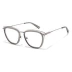Montura óptica ovalada de acetato y metal JT-GL9237 - Joyiris Eyewear