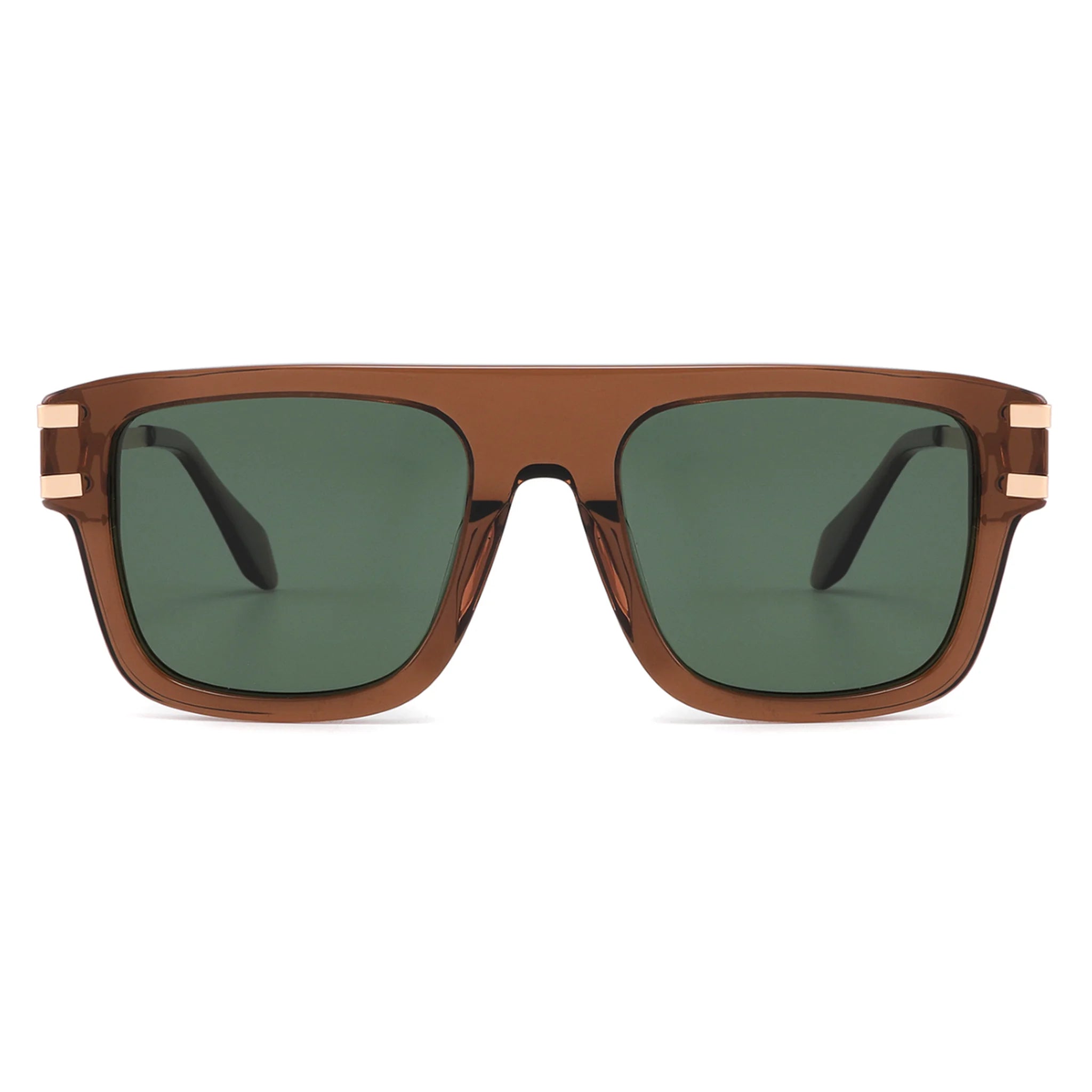 Gafas de sol cuadradas de acetato y metal JT-GLT6674 - Joyiris Eyewear