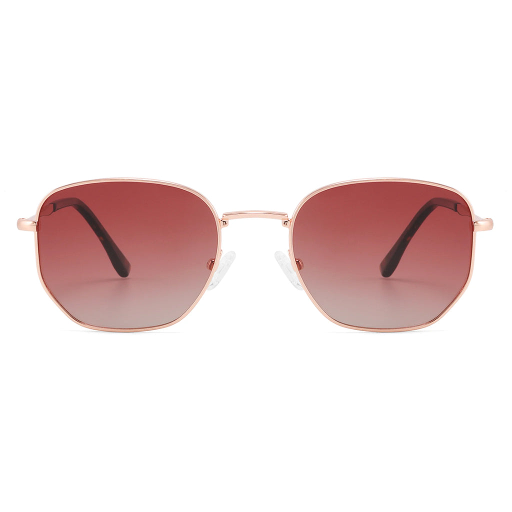 Gafas de sol geométricas de metal JT-GLT8601 - Joyiris Eyewear