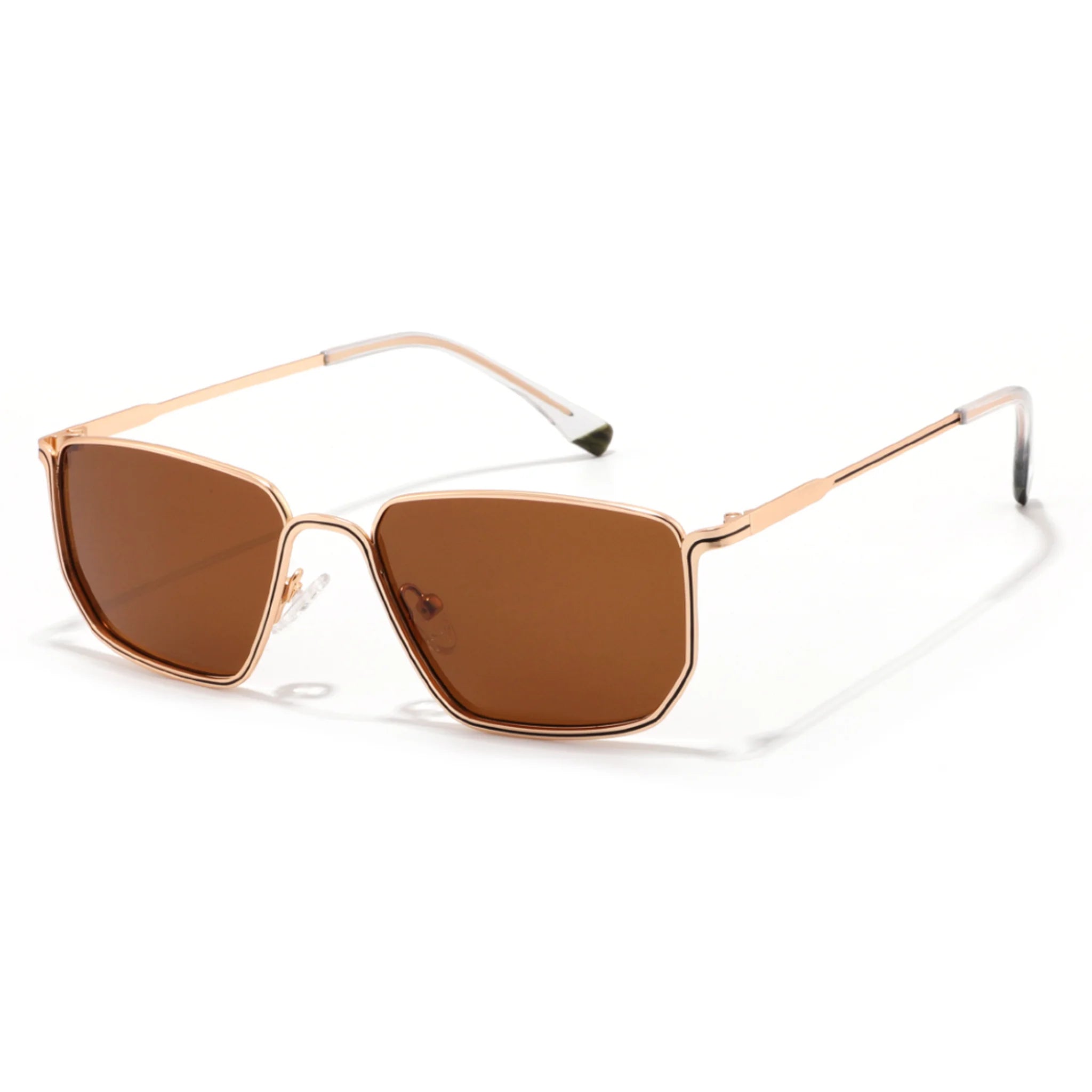 Gafas de sol rectangulares de metal JT-GLT8602 - Joyiris Eyewear