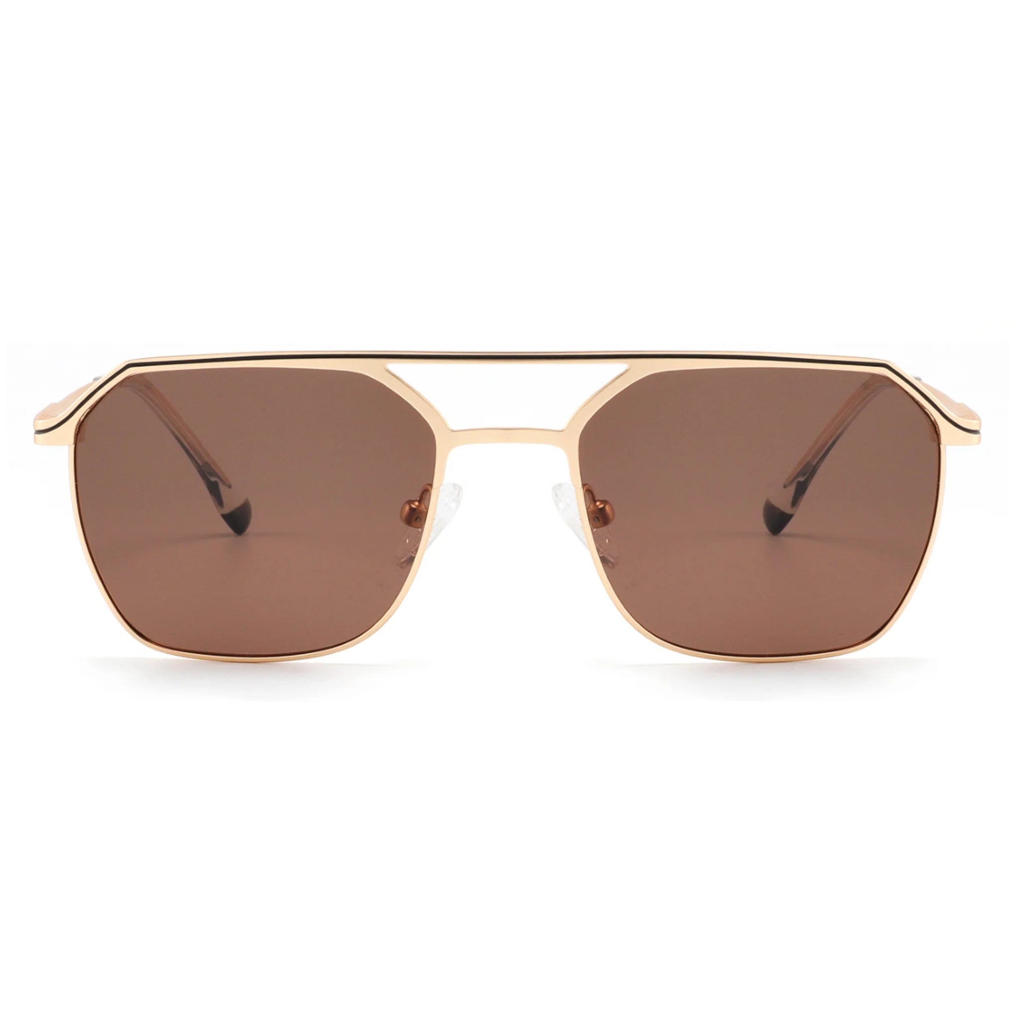 Gafas de sol geométricas de metal JT-GLT8603 - Joyiris Eyewear