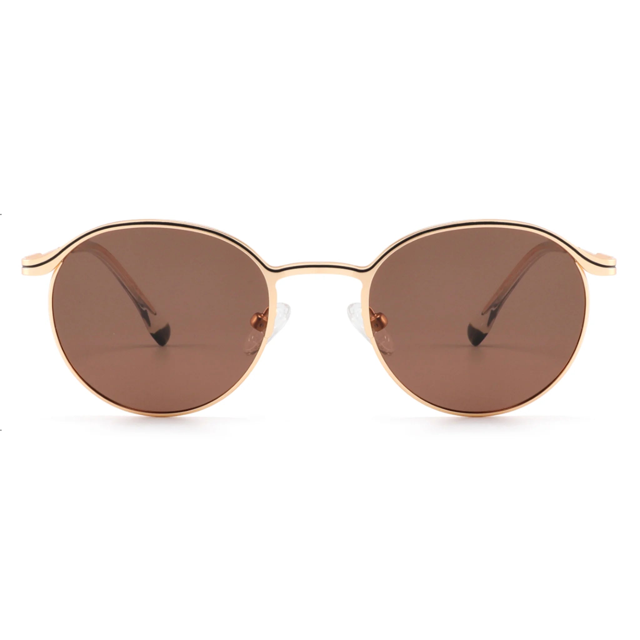 Gafas de sol ovaladas de metal JT-GLT8604 - Joyiris Eyewear