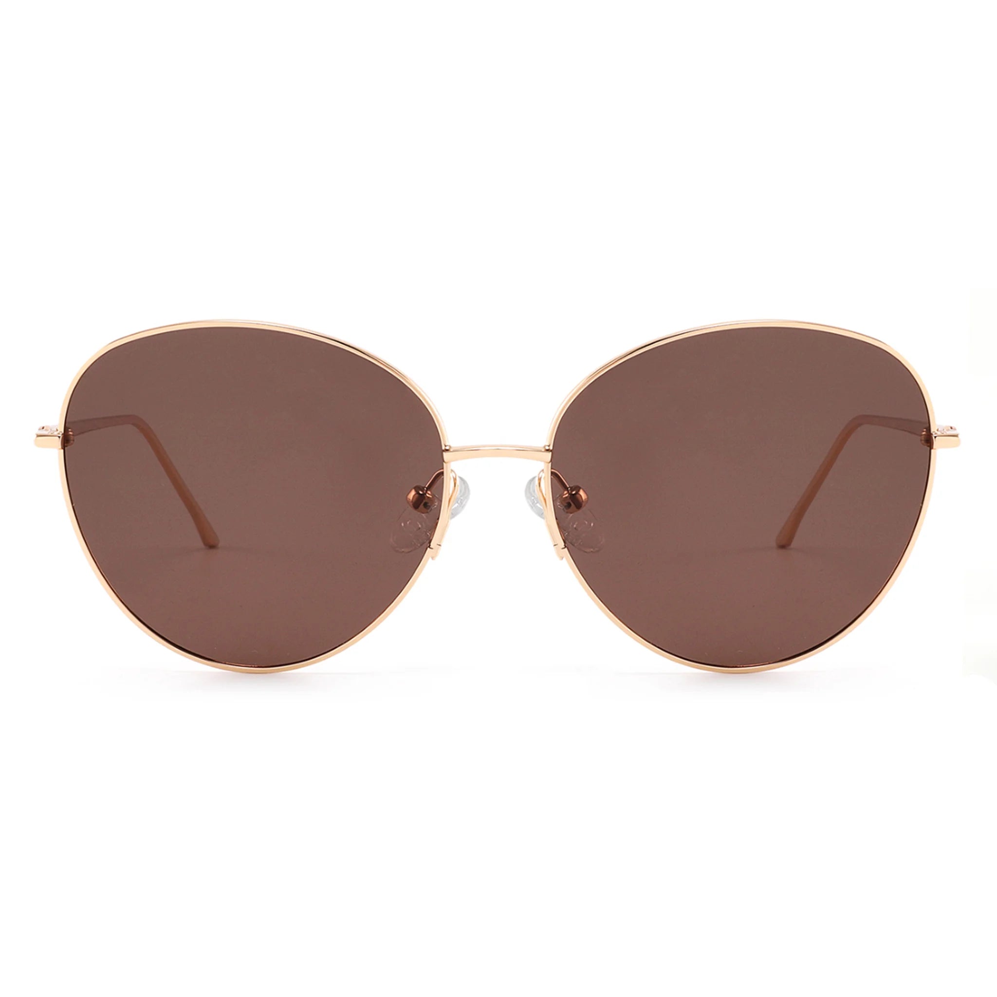 Gafas de sol ovaladas de metal JT-GLT8611 - Joyiris Eyewear